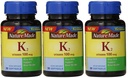 הטבע עשה ויטמין K2 100 mcg Softgels 30(3) (Packaging May Vary)