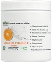 GMO חינם ויטמינים - Ultra Fine non GMO ויטמין C אבקת מיוצר בבריטניה - הציון הגבוה ביותר של Quali-C L-Ascorbic Acid עבור זמינות ביולוגית מקסימלית - טבעוני (8 oz).