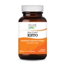Real-ZymesTM KETO Digestive Enzymes עם Probiotics for Better Digestion - תמיכה טבעית להקלה של Bloating, Gas, Belching, Diarrhea, Constipation, IBS וכו ' - 30 Caps Caps