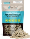 Raw Paws Natural Dog Probiotic תוסף עם Prebiotics, 10oz / 100-ct - ארה"ב Made Daily Probiotic for Dogs Chew - Treat Diarrhea in Dogs, Yeast, כלב נושם & Gas עם Canine Probiotic Chews