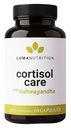 Luma Nutrition Cortisol צמצם ומנהל - Ashwagandha + L-theanine - תוספי Cortisol עבור נשים וגברים - הקלה מתח, שינה מנוחה, Detox, ושליטה התחתונה - 60 קפסולות