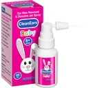 NAVEH PHARMA® CleanEars Baby | Fast-Acting Ear Wax Removal Spray | Breaks Down & Dissolves Earwax in Just 1 Treatment | Clinically Proven to Be 300% יותר יעיל | שמן מינרלים, Gentle &Safe | 1 OZ