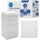 MED PRIDE 4 "x 4" Gauze, 200 Sponges 12-ply תוספת Absorbent | All-Gauze, non-Sterile