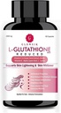 Astha L-Glutathion עבור העור עם ויטמין C ו Grape Seed, 1000 מ"ג - 60 קפסולות על ידי GLOWSIK