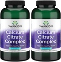 Swanson Calcium Citrate Complex שריר העצם תמיכה מינרלים תוספת 300 קפסולות (2 Pack)