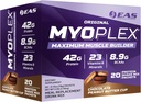 EAS המקורי Myoplex שריר בונה, meal החלפה חלבון תערובת | איכות חלבון תערובת | 42g חלבון, 20 Individual Packet (Chocolate Peanut Butter Cup)