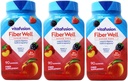 VitaFusion, סיבים וחניכיים, תוסף סיבים, כמו גם פלבמור - 90 חניכיים, Pack של 3