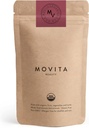 Movita Beauty - מקדם שיער בריא, Skin & Nails עם biotin & Choline - מזון מלא, אורגני, טבעוני, Gluten-Free, non-GMO - 30 יום אספקה (Eco-Friendly Pouch)