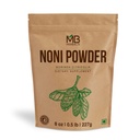 MB Herbals Noni אבקה 8 oz | 227g (0.5 lb) | מרגיע בקלות עם Smoothies Juices
