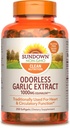 Sundown Garlic תוספת, 250 Softgels