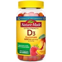 הטבע עשה תוספת-Strength ויטמין D3 5000 IU (125 mcg) חניכיים (200 Count)