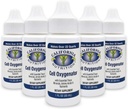 תא חמצן 1 Fl Oz בקבוק (Pack of 5), נוזל ריכוז תאים חמצן טיפות מים יומית תזונה תזונתית תוספת, תמיכה מערכת Immune, עבור כל יום להשתמש ספורט ספורטאים