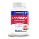 Enzymedica, Candidase, Enzymes for Gentle ניקוי תמיכה, Gut Health & Digestion, 84 הרוזן