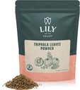 LI OF THE VALLEY Triphala - Mix of Amla, Haritaki & Bibhitaki - מקורו בהודו - Herbal Fitogen Superfood - טבעוני & Gluten-Free - ארוז ב-Resealable Pouch (4oz, 113g)