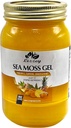 ליזזי 100% אורגני, Pineapple Flavored Sea Mos Gel עם Turmeric & ג'ינג'ר עבור Immune בריאות ותמיכה מזיקה, לגברים ונשים, All Natural Superfood