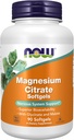 תוספי מזון עכשיו, Magnesium Citrate, עם Glycinate & Malate, מערכת Nervous תמיכה *, 90 Softgels