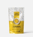 אבקת חלב הזהב Turmeric - 200g, תערובת של Turmeric, Black Pepper, ג'ינג'ר, Cardamom ו Cane Sugar By Hebhac Herbals