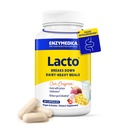 Enzymedica Lacto, גלולות Lactase מתקדמות עבור תמיכה חלב, עוזר לשבור את Lactose, Casein & שומן, גלולות הקלה חלב, טבעוני, 30 קפסולות