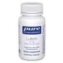 טהור Encapsulations Lutein 20 מ"ג | תמיכה אנטיקסידנטית Hypoallergenic עבור תפקוד חזותי בריא | 60 קפסולות Softgel