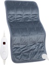 אדפד במשקל, 17'x 33"XXXL אקסטר-Large Electric Heat Pad for Back Pain Relief W/ 6 הגדרות חום 2H Auto Shut-Off, w/4.9lbs BPA-Free Beads for Cramps Neck Shoulder Arms Legs Machine Washable