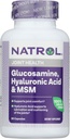 Natrol Glucosamine, Hyaluronic Acid ו- MSM, 90 קפסולות