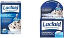 Lactaid Fast Act Lactose Intolerance Cardlets עם Lactase Enzyme & כוח מקורי Lactose Intolerance כרטיסי טיסה עם טבעי Lactase Enzyme