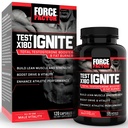 Power Factor Test X180 Ignite Total טסטוסטרון Booster for Men with Fenugreek Seed and Green Tea Extractd to Build Lean שריר, Boost Energy, and Improve Performance, 120 Count