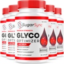 LIVORKA (5 Pack) Sugar Sync Glyco Optimizer, Sugar Sync Glyco, SugarSync Glyco Optimizer, SugarSync Glyco, Sugar Sync Glyco Optimiser, סוכר Sync Glyco אופטימיזציהer ביקורות, 150 קפסולות Glyco אופטימיזציהer, 150 קפסולות