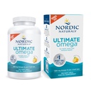 Nordic Naturals Ultimate אומגה, Lemon Flavor - 210 Soft Gels - 1280 מ"ג אומגה 3 - שמן דגים עתירי גבוה עם EPA & DHA - מקדם Brain & Heart Health - Non-GMO - 105 משרתים