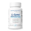 Biotics Research Li Zyme 50 מיקרוגרם, Lithium כמזון שלם, phytochemically Bound Lithium, ביו-זמינות גבוהה, תומך בתפקוד המוח, זיכרון ותמיכה Mood, 100 טבליות