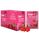 Ener-C Raspberry Multivitamin לשתות אבקת לערבב ויטמין C 1000 מ"ג ואלקטרוליטים עם אנרגיה טבעית מיץ פירות אמיתיים & Immune תמיכה לנשים & גברים - Non-GMO טבעוני & Gluten חינם - 30 הרוזן ספירה