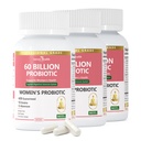 פרוביוטיקה ו-Prebiotics for Women pH Balance & Digestive Health - 60 מיליארד Vaginal Probiotic with Cranberry & D-Mannose for Gut, Urinary, Immune Health, Vegan & Non-GMO | 270 קפסולות