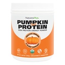 NaturesPlus Organic Pumpkin Seed חלבונים - .95 lbs טבעוני אבקת חלבון - תוספי חלבון אנרגיה גבוהה, מקדם בריאות הערמונית, Soothes Menstrual Discomfort - Vegetarian, Gluten-Free - 15 משרתים