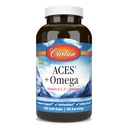 קרלסון - ACES + אומגה, ויטמינים A, C, E & Selenium + אומגה 3s EPA ו DHA, תמיכה בריאות, 180 Softgels A, C, E & Selenium + אומגה 3s EPA ו DHA, תמיכה בריאות, 180 Softgels