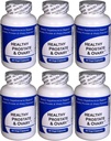 מזון Prostate ו Ovary קפסולות 6-Pack (6 בקבוקי בקבוק מכיל סך של 540 קפסולות) - הרחבה של הפעמון צמחי - תוספי תזונה טבעית - מכיל צהובה קרינומית Latifolium Herb Extract & Herbs אחרים - Prostate Nutrition