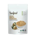 Sunfood Superfoods אורגני אבקת Maca עבור גברים ונשים - אבקת שורש Maca אורגני עם אדוגנים, להשתמש Smoothies & מתכונים אחרים, פרואני, טבעוני - 8 Oz Bag Bag