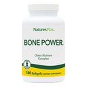 Natures Plusעצמות עם Boron - 1000 מ"ג Calcium, 180 Softgels - Bone & Joint Support Supplement, Liquid Calcium forמקסימום Absorption - חלב חינם, Gluten-Free - 45 משרתים