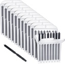 TrelaCo 96 Pcs שמיעה האוזן Wx Guard מסנן Cerumen להפסיק לנקות אביזרים כלי שמיעה שמע ניקוי Kit עם ביצוע מקרה תואם Phonak, Widex, Resound Wax Traps, 12 Packs