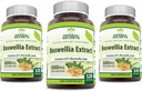 Herbal Secrets Boswellia Serrata לחלץ (65% Boswellic Acids) 600 מ"ג קפסולות תוספי מזון | Non-GMO | Gluten Free (120 | 3 Pack)