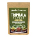 Herbsforever Triphala Churna אבקת Ayurvedic פורמולה תומך Detoxification ו Rejuvenation non GMO, טבעוני 454 GMS