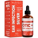 טיפול ב- OTIC+ טיפול בדלקת אוזניים לכלבים וחתולים | Cat Cleaner Drops | Chlorhexidine Wash for חיות מחמד | Helps with Otic Irritations & Itchings