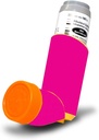 MightySkins Skin for Proventil HFA Asthma Inhaler - Solid Lavender