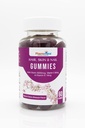 Skin & Nail Gummies עם ויטמין C ו- E -Vegan Gluten Free & non-GMO Ingredients -60 הרוזן