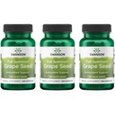 Swanson Grape Seed Heart Antioxidant Free Radicals לחץ דם בריא תומך פוליפנולים OPCS Herbal תוסף 380 מ"ג 100 קפסולות (3 Pack)