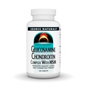 מקור Naturals Glucosamine Chondroitin מורכב עם גב 'm - 120 טבליות