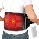 Comfytemp Cordless Heating פד עם עיסוי עבור Back Pain הקלה, Portable low back עיסוי FSA Eligible HSA טעינה, מתנת יום הולדת לנשים גברים אבא מבוגר חג המולד 3 חום 30 אוטומטי-Off