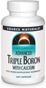 מקור: NATURALS Advanced Triangle Boron עם קפסולת Calcium, 240 Count