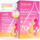 70 מיליארד CFUs Vaginal Probiotics, PHמאזן עם Probiotic & Prebiotic & D-Mannose, נשים Probioticos עבור Odor & פלורה, Yמזרח, vag, בריאות שתן, GMO-חופשי, 60 ימים אספקה