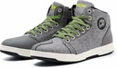 IRON JIA'S אופנוע נעליים לגברים, Un-Slip Protective Gear, Powersport Victim Riding Boots (Grey 8)