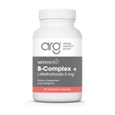 MethylPro B-Complex + L-Methylfolate 5 מ"ג - Methylated ויטמין B Complex for Women and Men, Mobile Energy Support with Folate, Niacin ו Biotin, VIT B Supplement - 30 קפסולות טבעוניות